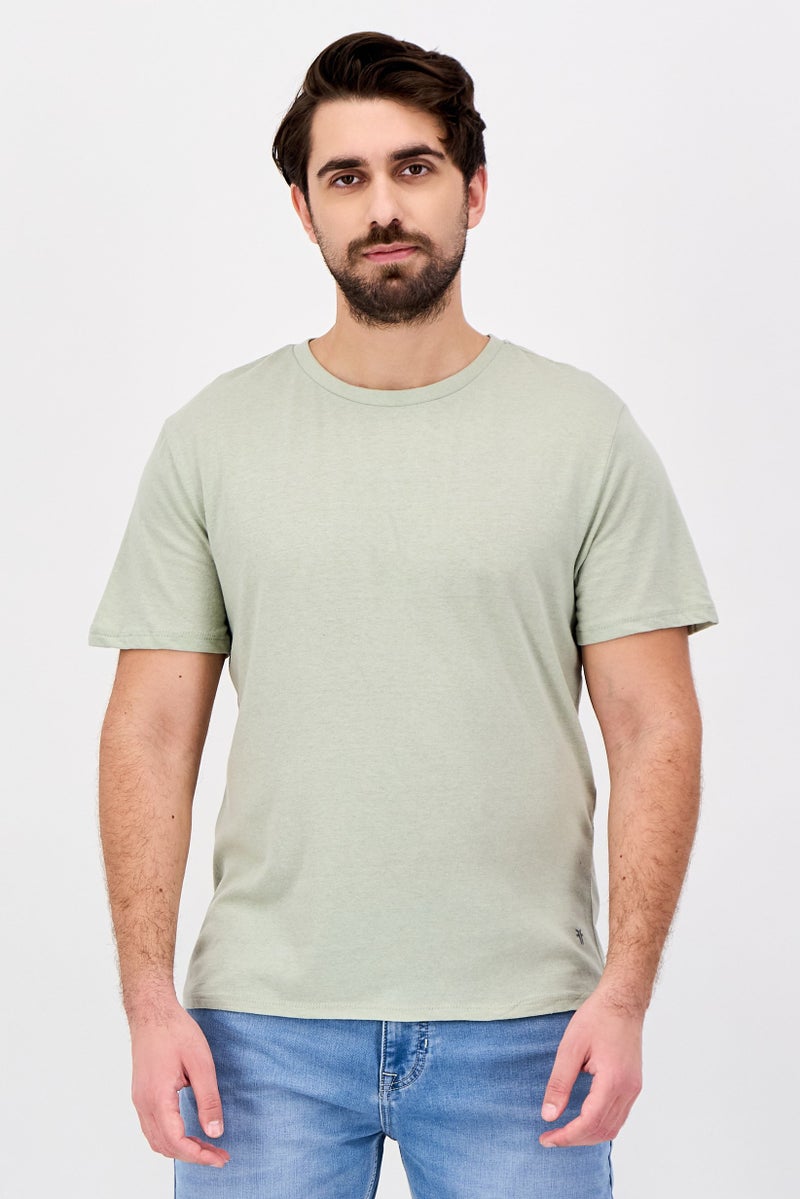 Frye Men 4 Pieces Crew Neck Brand Logo Short Sleeve T-Shirt, Multicolor - Image 1